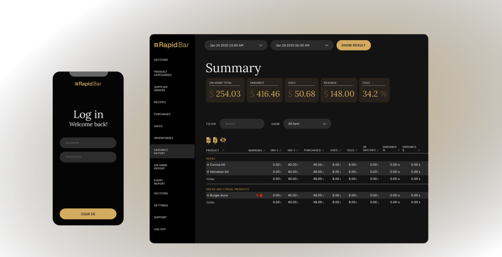 The Best Bar Inventory App Manage your Inventory with Rapidbar
